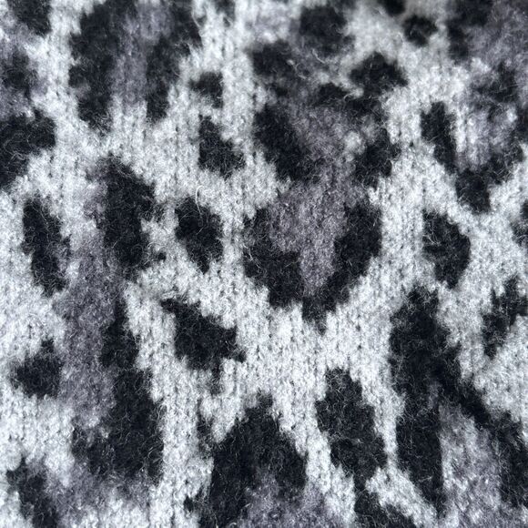 Workshop Leopard Animal Print Pullover Hi-low Sweater Sz M - Picture 6 of 6